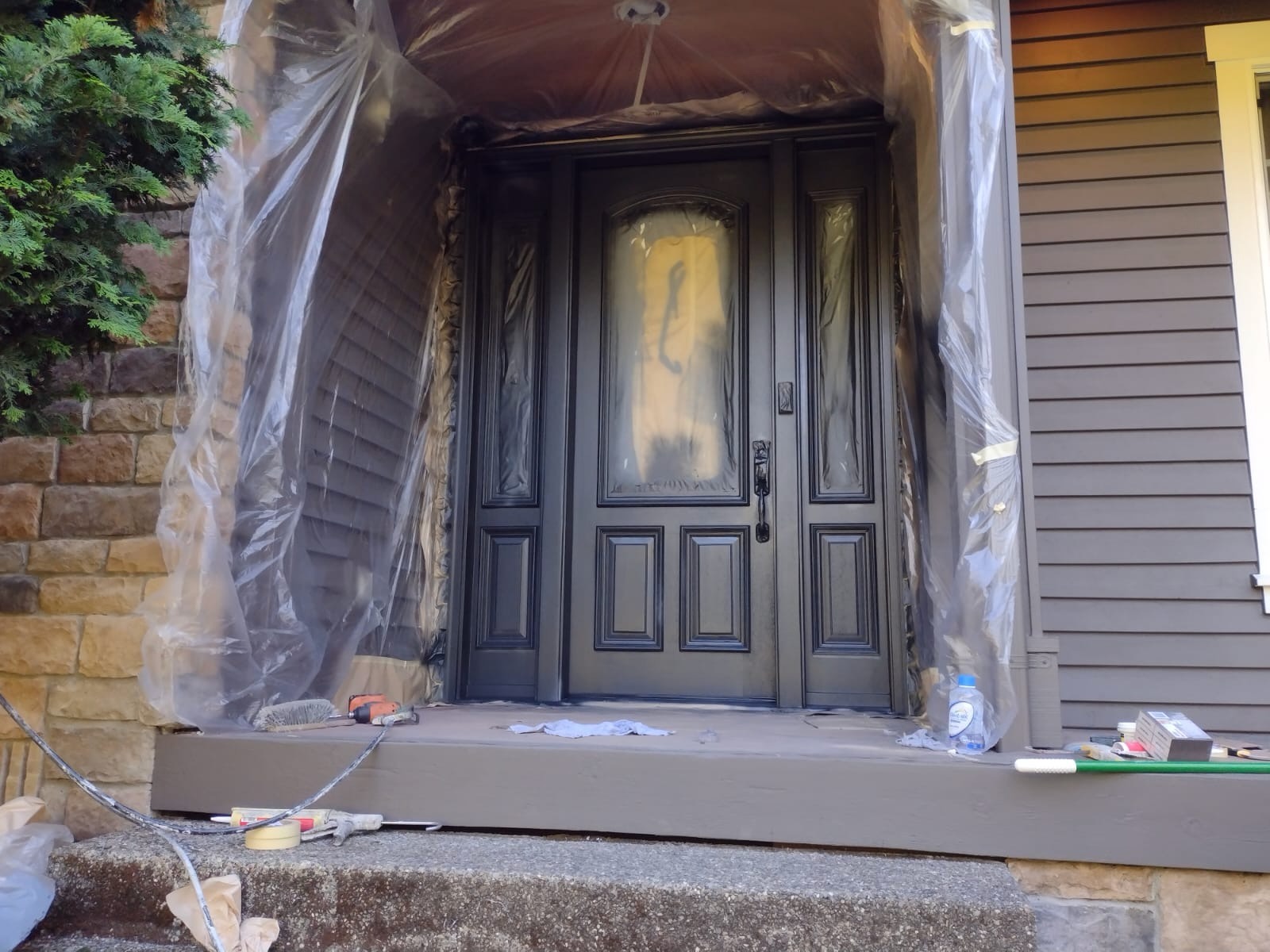 Deck painting project